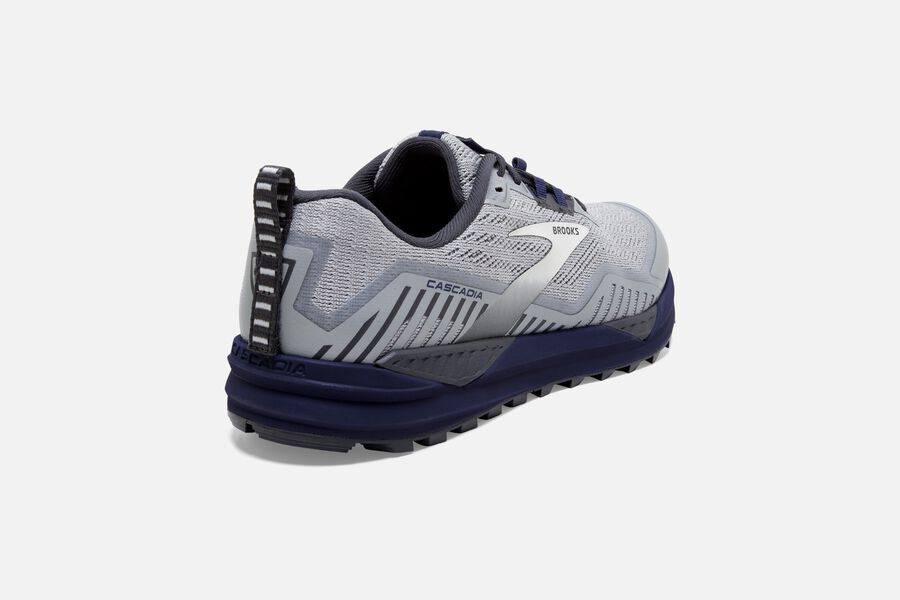 Brooks Cascadia 15 Trail Löparskor Herr - Silver - 0175-UVMNF